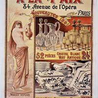 Porcelaines, faïences, cristaux