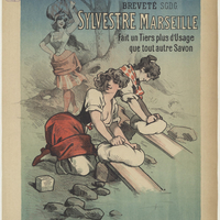 Savon concentré... Sylvestre Marseille, fait un tiers plus d'usage que tout autre savon