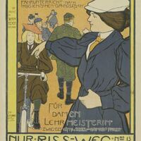 Erste Höhenluft Radfahr-Bahn