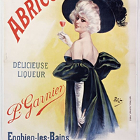 Abricotine, délicieuse liqueur P. Garnier. Enghien-les-Bains