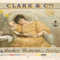 Clark & Co's Anchor Cottons Paisley