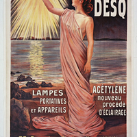 Bougie Desq. Lampes portatives et appareils-Acétylène, nouveau procédé d'éclairage, 75, rue des Batignolles