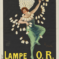 Société Auer. Lampe O. R. Électrique