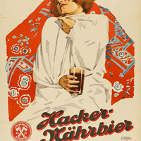 Den Schwachen und Genesenden Hacker Nährbier [Cervesa nutricional Hacker, per als febles i els que es recuperen]