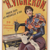 Nouvelle machine à coudre à navette circulaire 